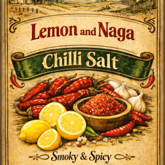 lemon naga chilli salt